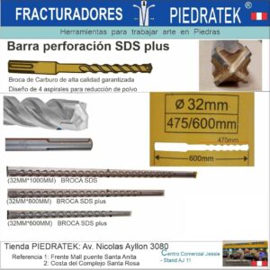 Taladro de perforación eléctrico SDS MAX