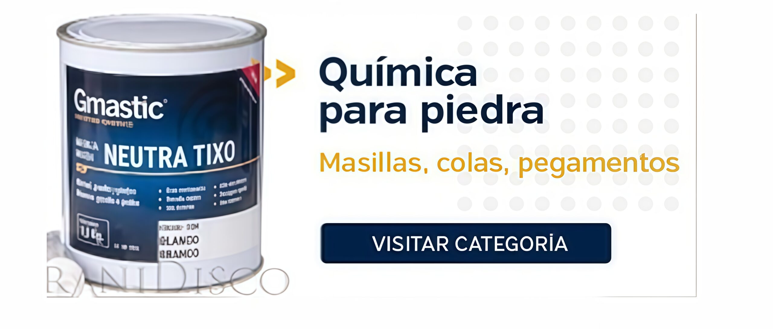 Químicos para la piedra